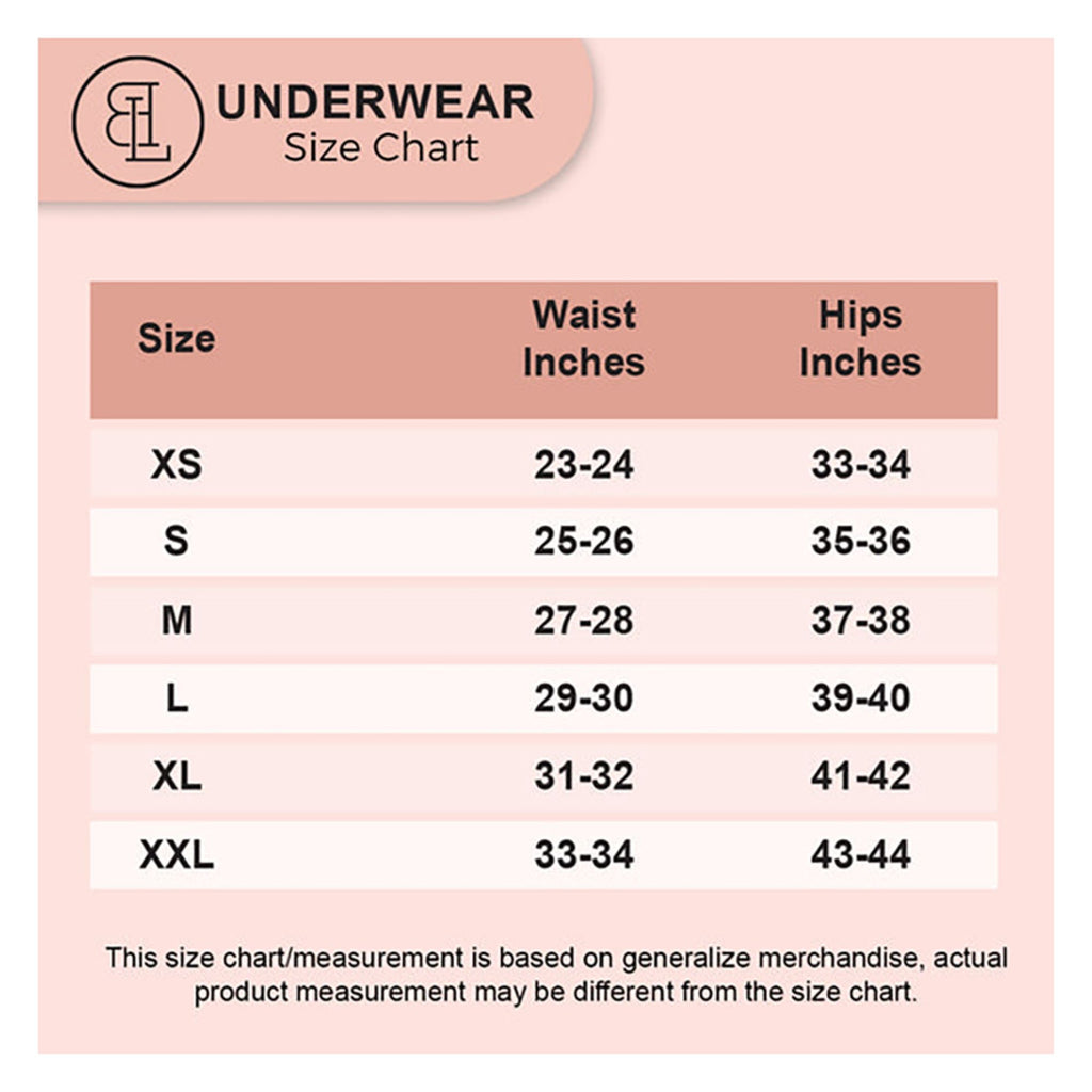 BLS Pamela Cotton Panty Skin, Grey, & Navy Blue Pack Of 3