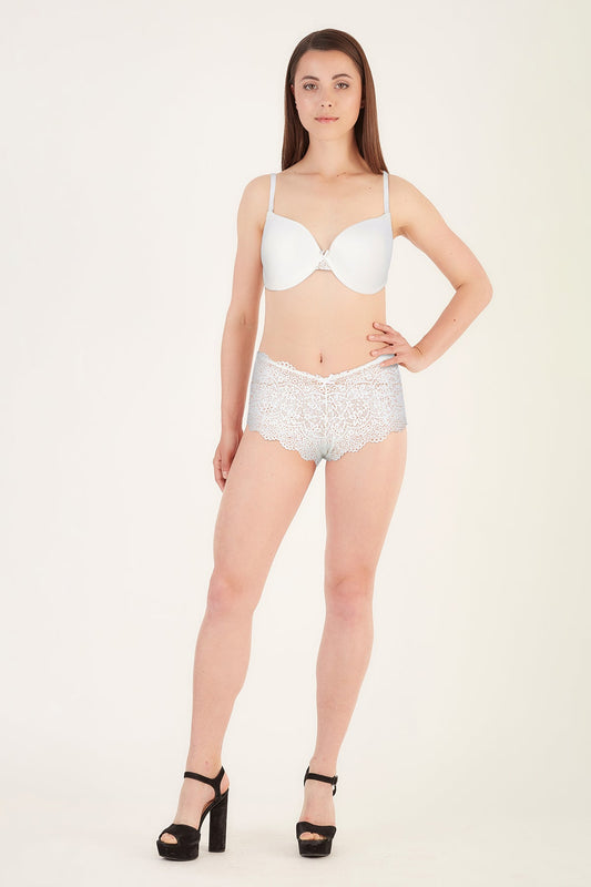 BLS Fiona Wired And Padded Bra Set Ekru