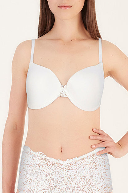 BLS Fiona Wired And Padded Bra Set Ekru