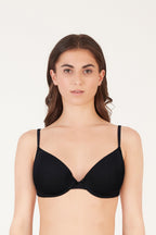 BLS Parker Wired And Pushup Bra Black