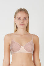 BLS Petunia Non Padded And Wired Lace Bra Piony