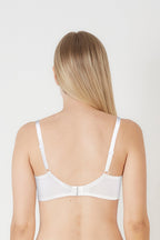 BLS Petunia Non Padded And Wired Lace Bra White 34C