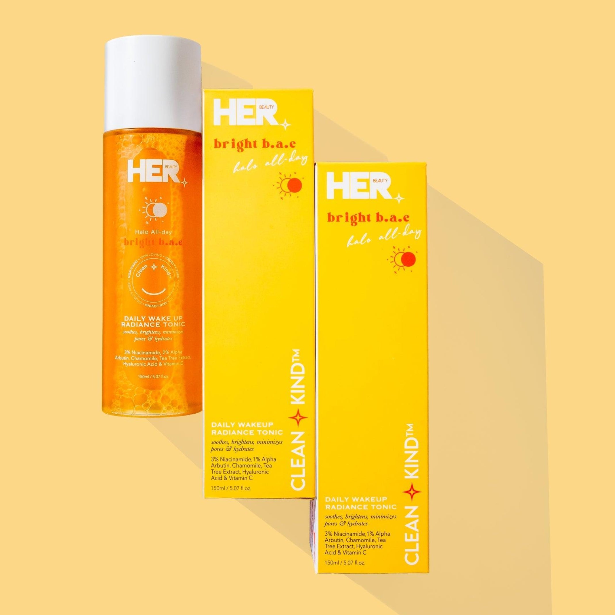 Her Beauty Bright Bae Daily Wake Up Radiance Tonic 150ml Price in Pakistan