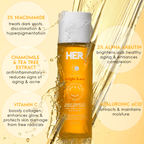 Her Beauty Bright Bae Daily Wake Up Radiance Tonic 150ml Pakistan