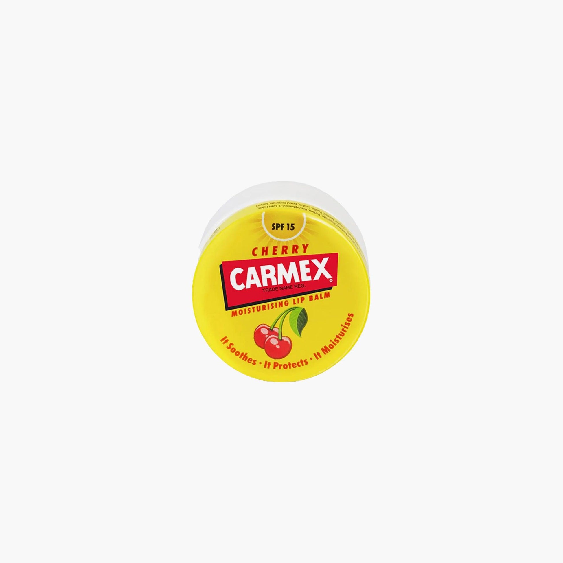 Carmex Cherry Moisturising Lip Balm SPF 15 7.5gm - TheSkinFit