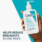 CeraVe Acne Control Cleanser 2% Salicylic Acid Acne Treatment 237ml - TheSkinFit