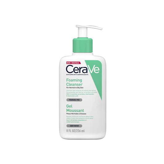 CeraVe Foaming Cleanser For Normal To Oily Skin 236ml - TheSkinFit