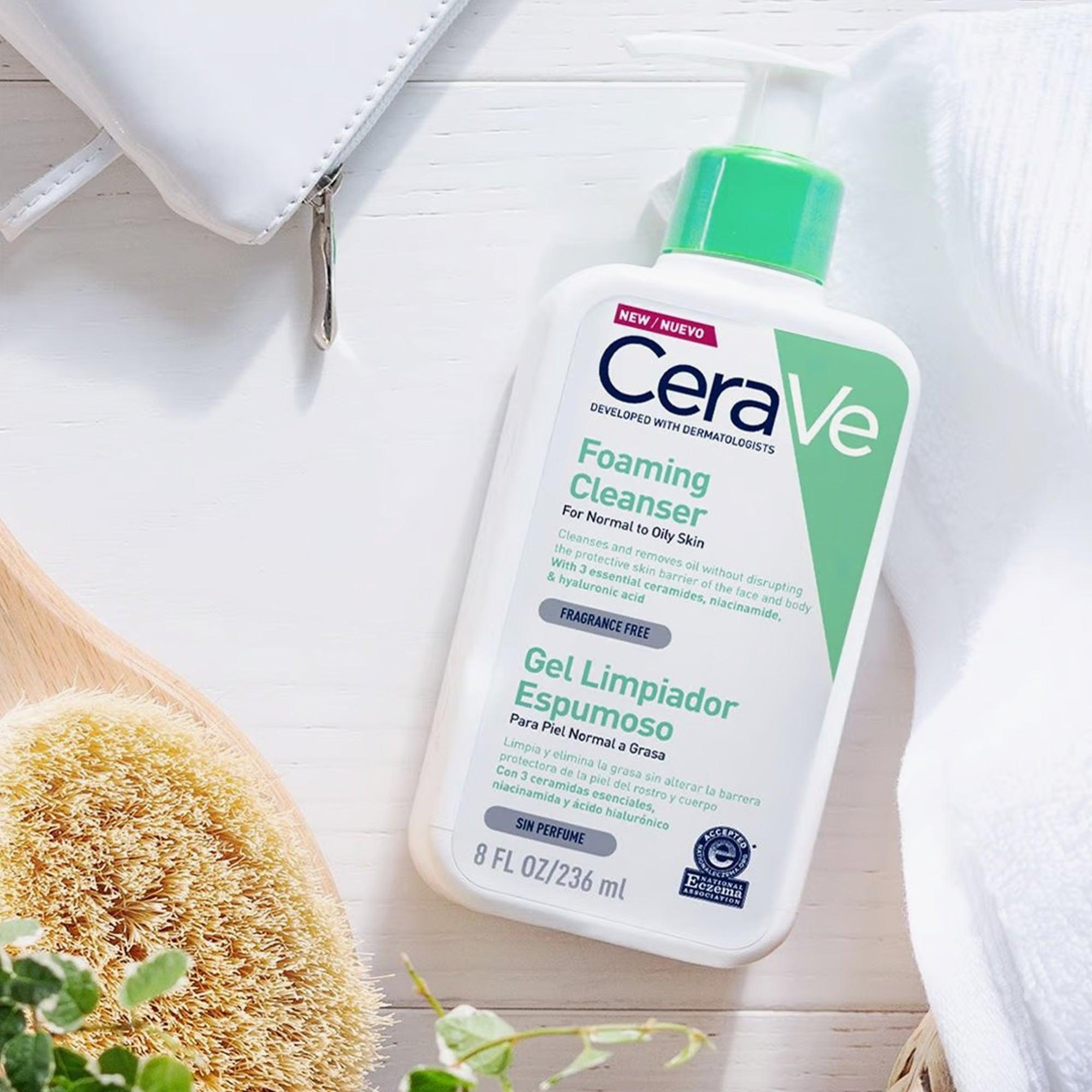 CeraVe Foaming Cleanser For Normal To Oily Skin
