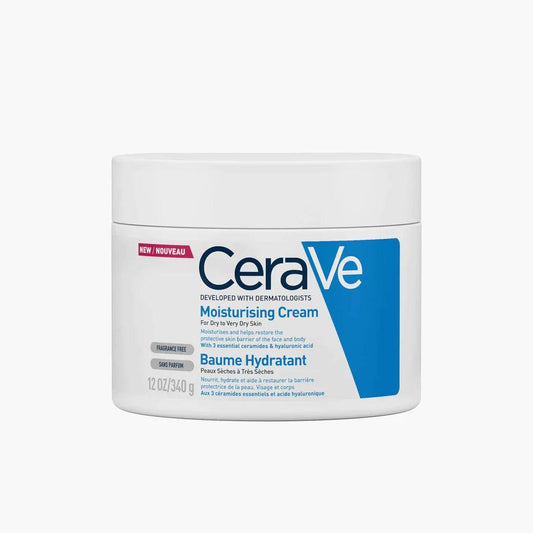 CeraVe Moisturising Cream For Dry To Very Dry Skin 340gm - TheSkinFit