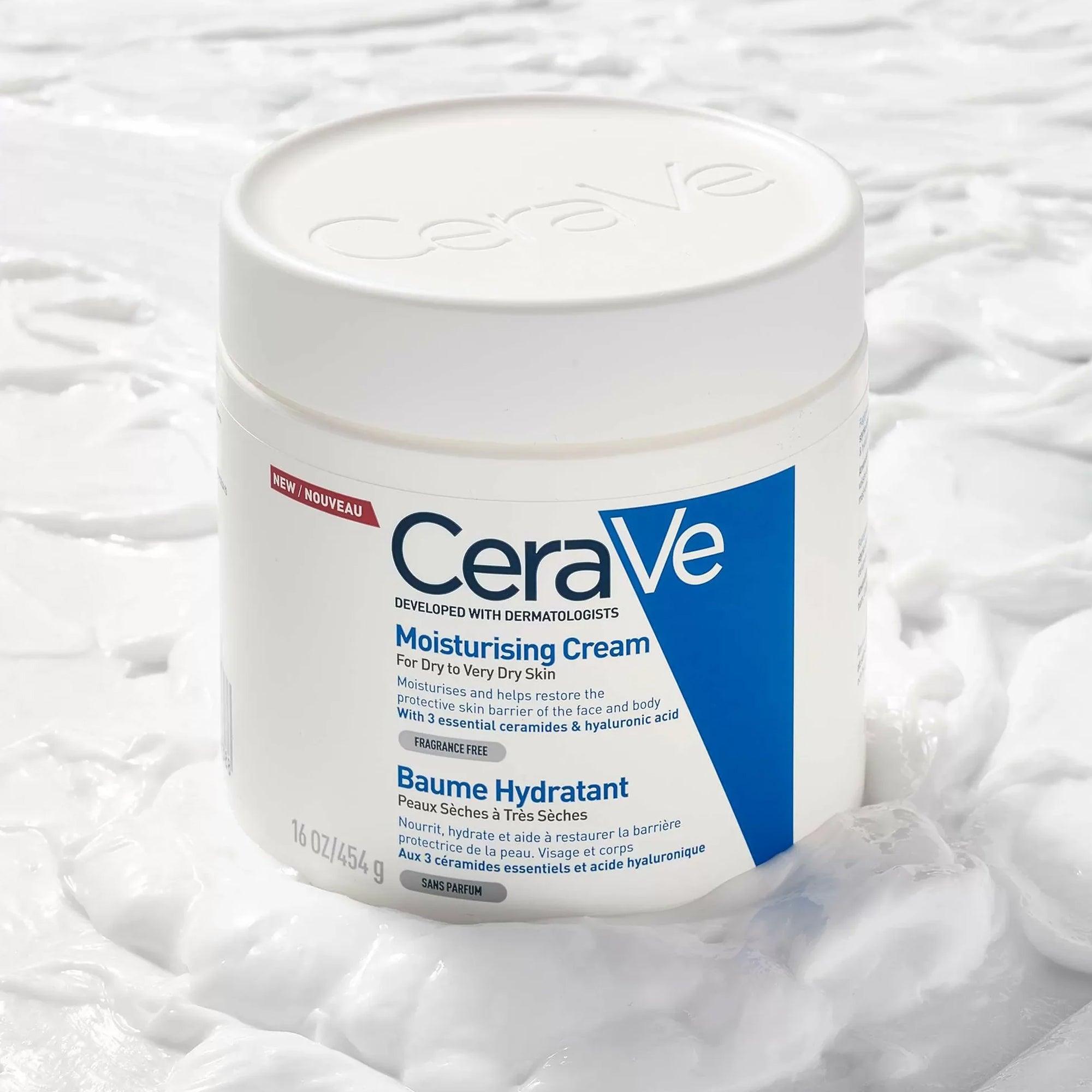 CeraVe Moisturising Cream For Dry To Very Dry Skin 454gm - TheSkinFit