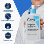 CeraVe Renewing SA Cleanser For Normal Skin 237ml - TheSkinFit