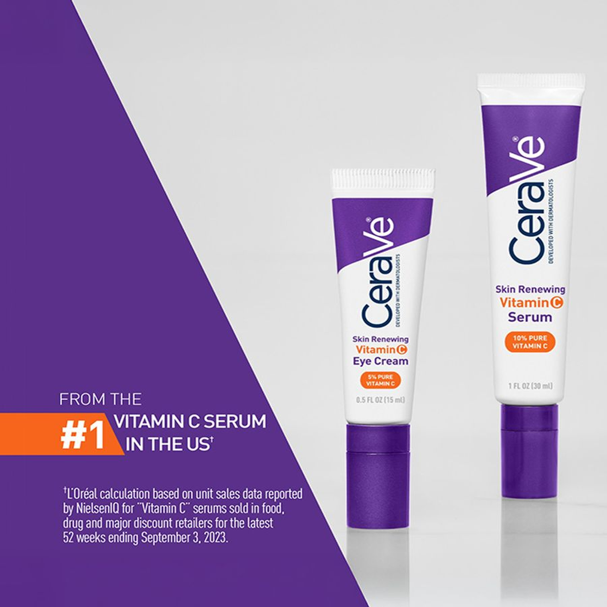 CeraVe Skin Renewing Vitamin C Eye Cream 15ml