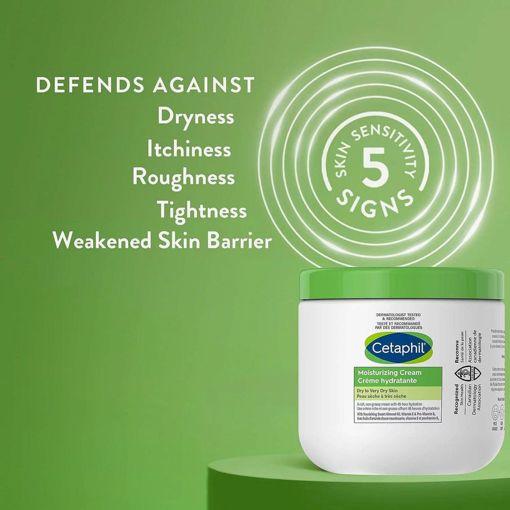 Cetaphil Moisturizing Cream Very Dry To Dry Sensitive Skin 28gm - TheSkinFit