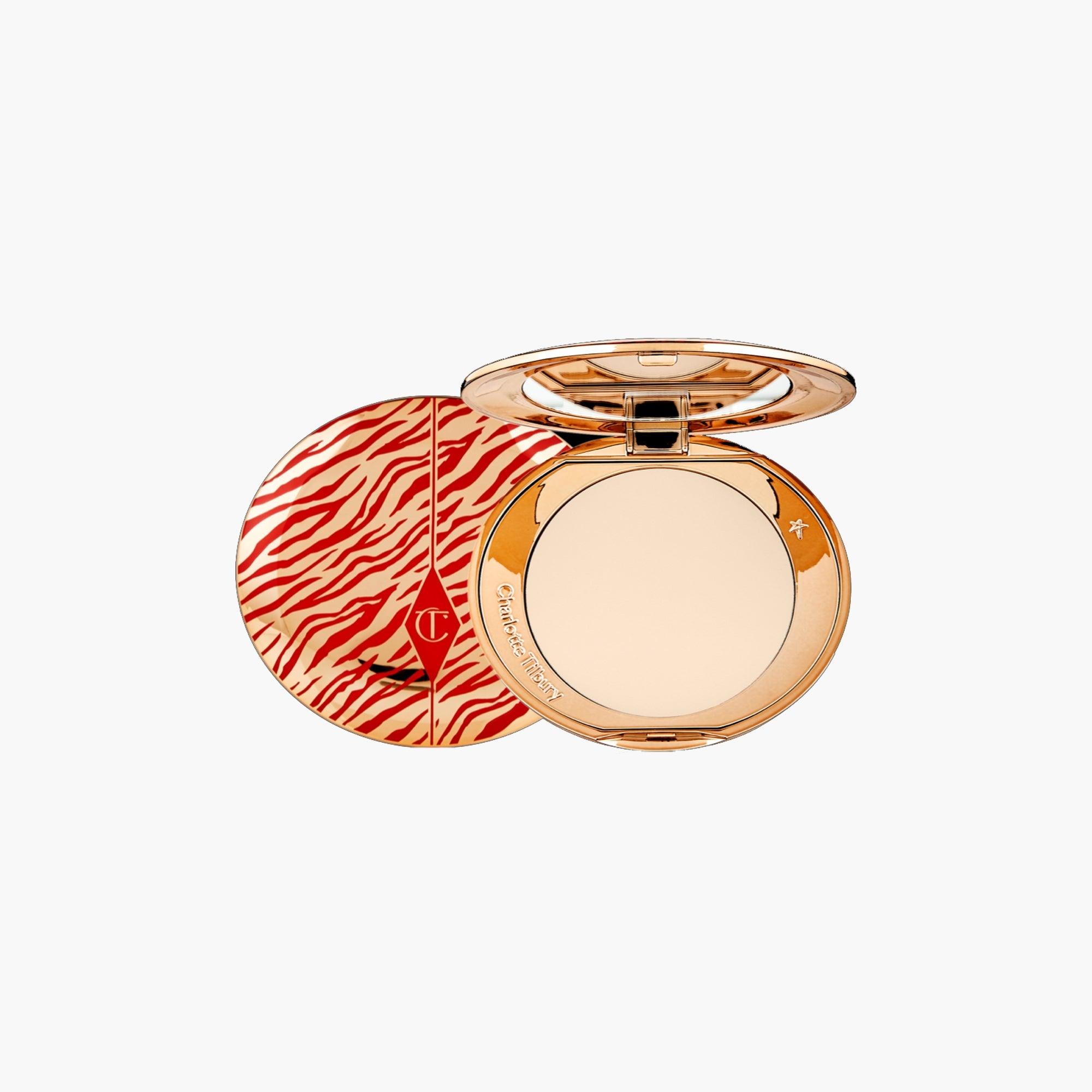 Charlotte Tilbury Limited Edition Airbrush Flawless Finish Complexion Perfecting Micro Powder 1 Fair 8gm - TheSkinFit