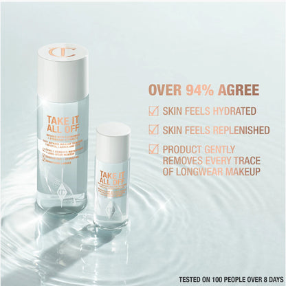 Charlotte Tilbury Take It All Off Bi-Phase Longwear Makeup Remover For Eyes, Lashes & Lips 120ml