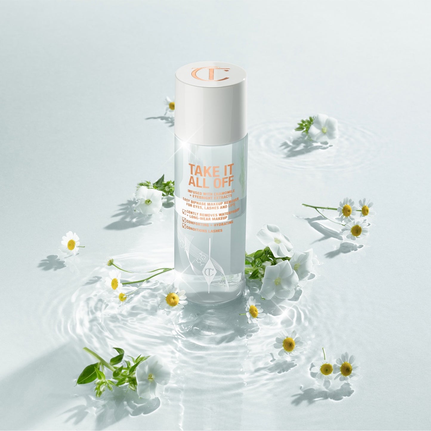 Charlotte Tilbury Take It All Off Bi-Phase Longwear Makeup Remover For Eyes, Lashes & Lips 120ml