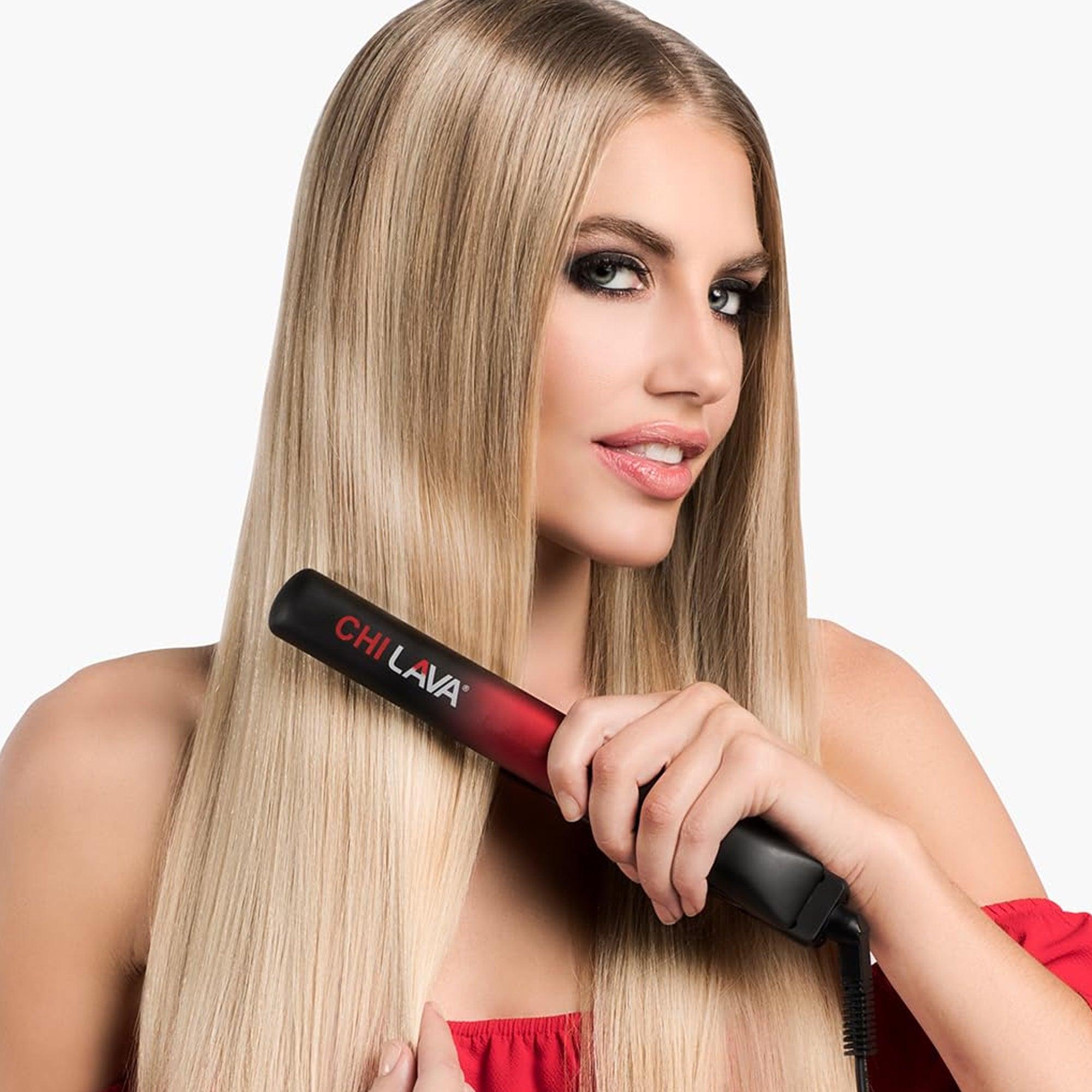 CHI LAVA 1 Volcanic Lava Ceramic Hair Styling Iron 1 Piece - TheSkinFit
