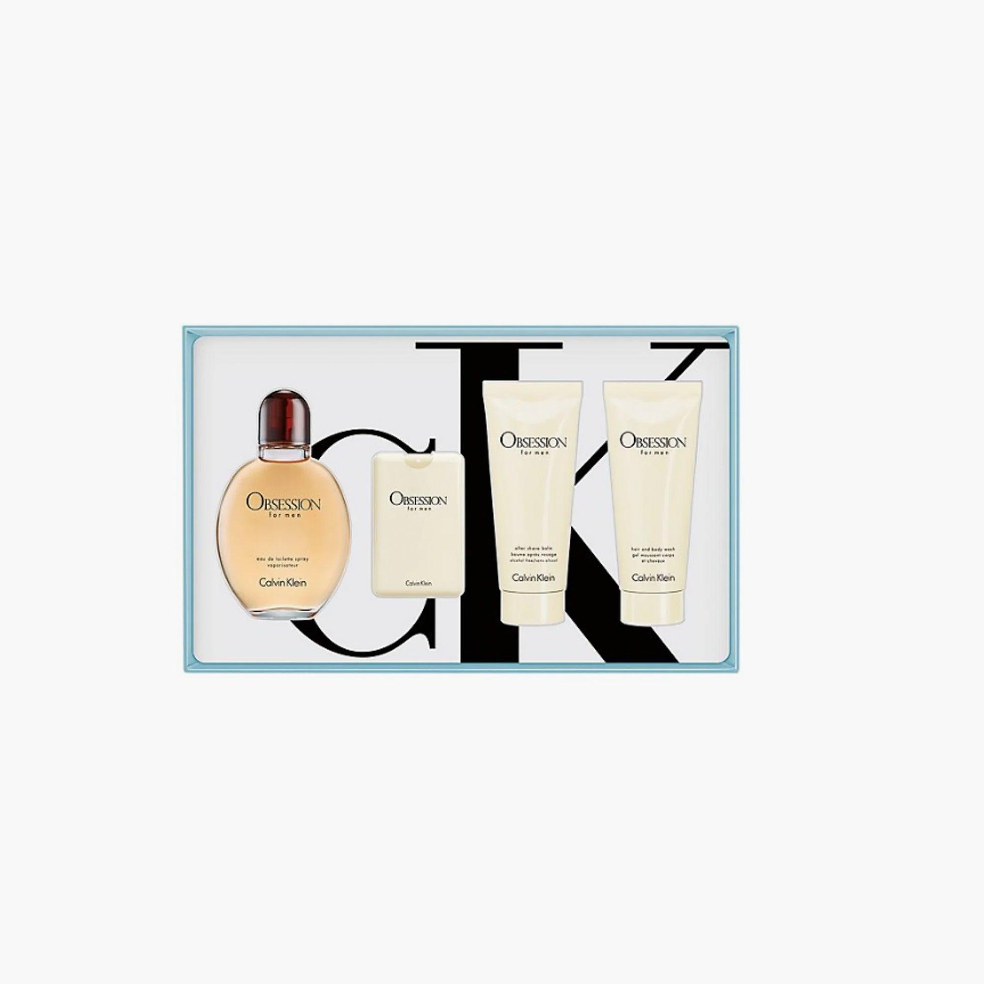 Calvin Klein Obsession for Men 4 Piece Gift Set