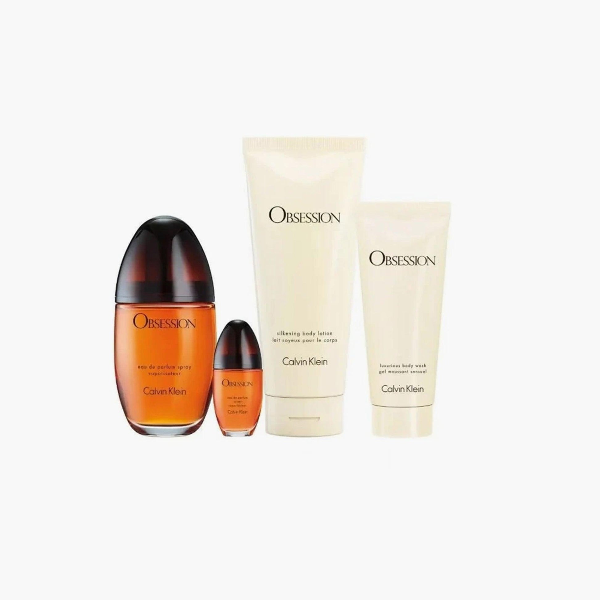 Calvin Klein Obsession Women 4 Piece Gift Set