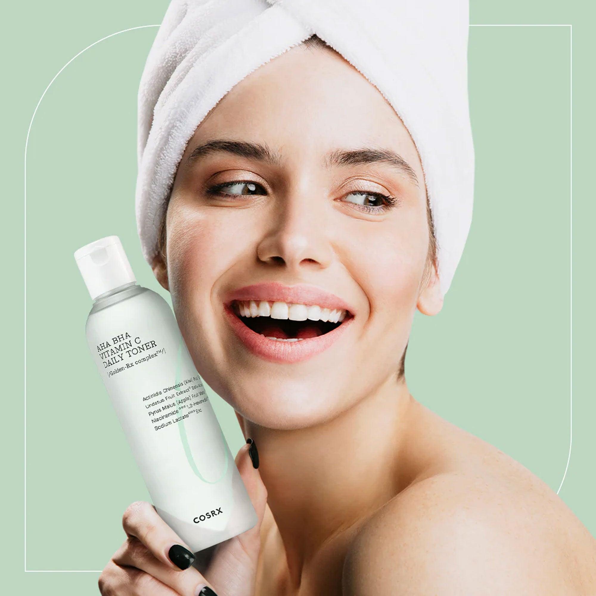 cosrx aha bha vitamin c daily toner 150ml review
