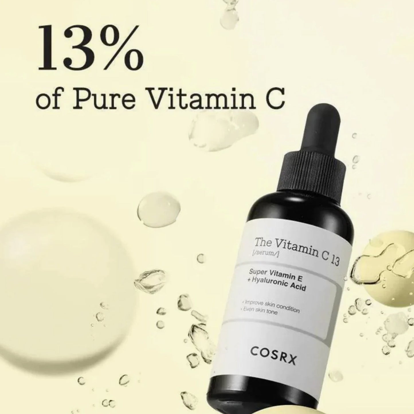 COSRX The Vitamin C 13 Serum Super Vitamin E + Hyaluronic Acid 20ml