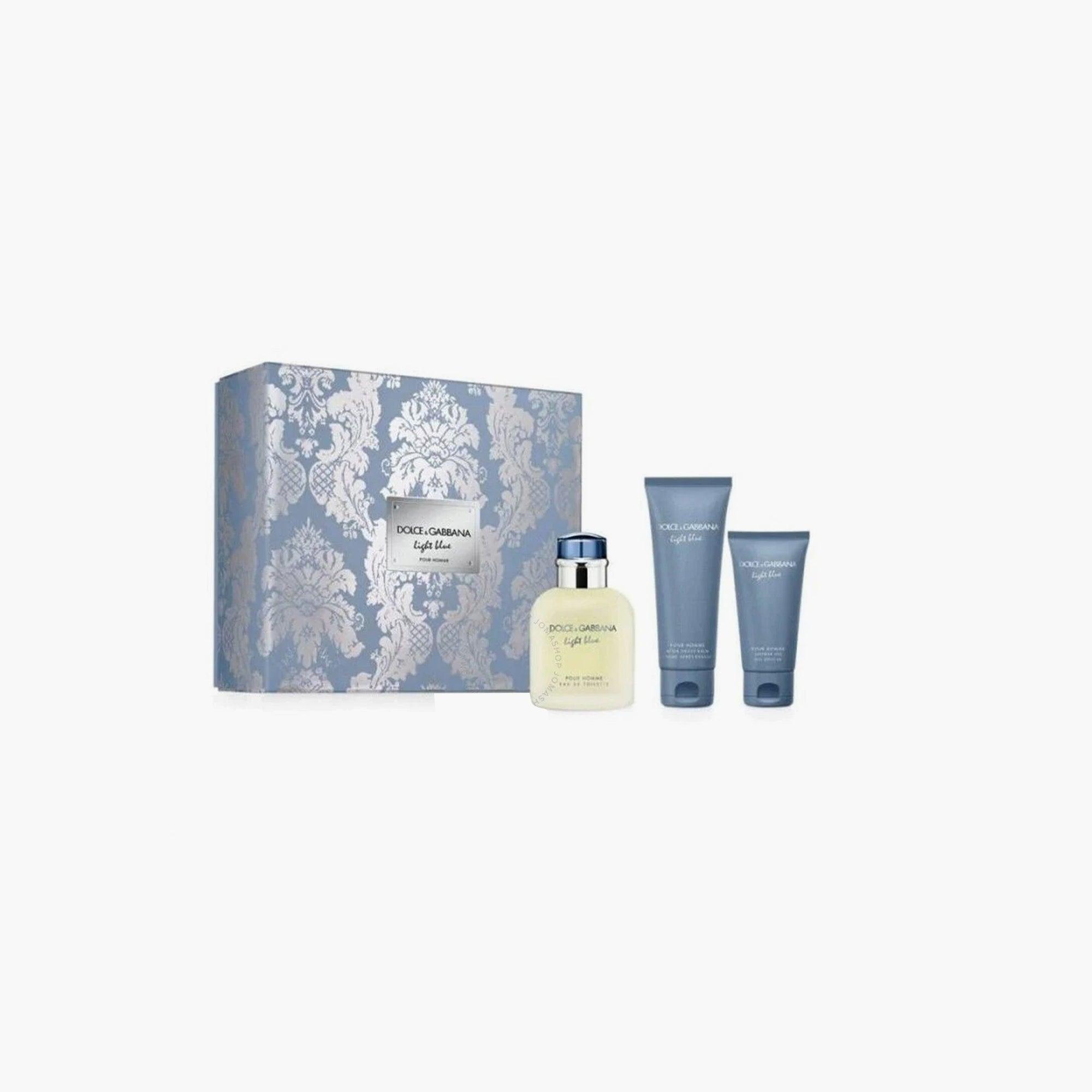 Dolce & Gabbana Light Blue Men 3 Piece Gift Set