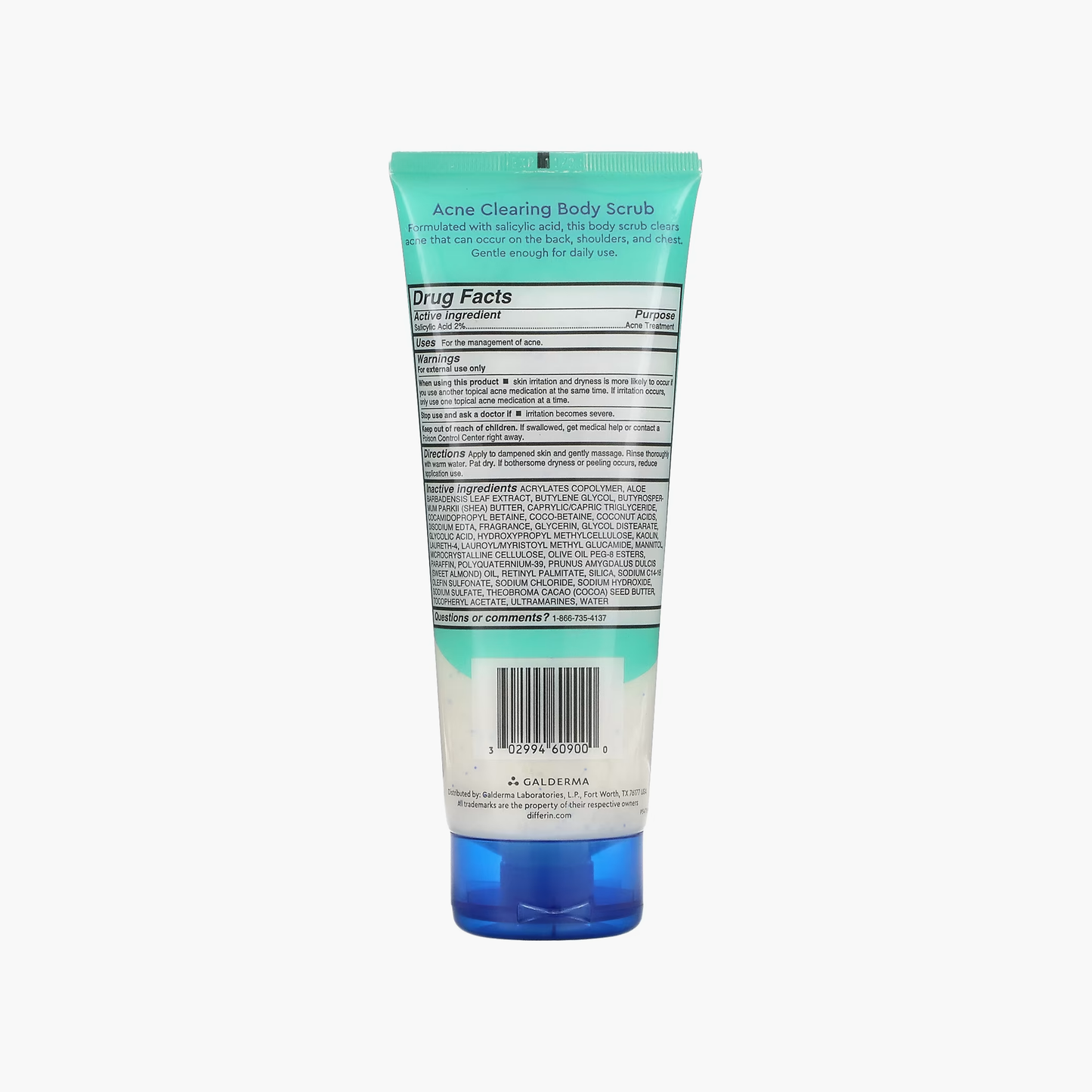 Differin Cleanser Salicylic Acid Acne Treatment 237ml