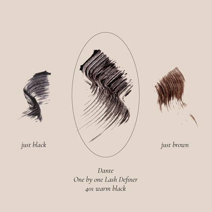 Dinto Dante One By One Lash Definer 401 Warm Black 7.5gm - TheSkinFit