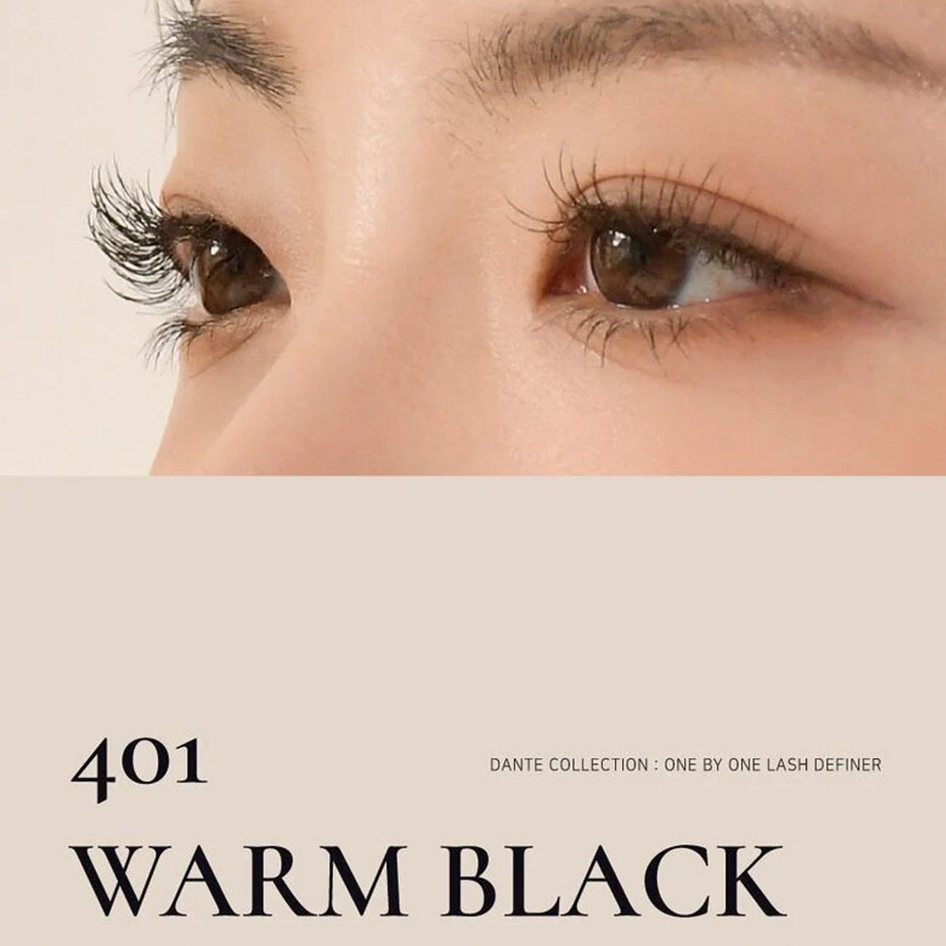 Dinto Dante One By One Lash Definer 401 Warm Black 7.5gm - TheSkinFit