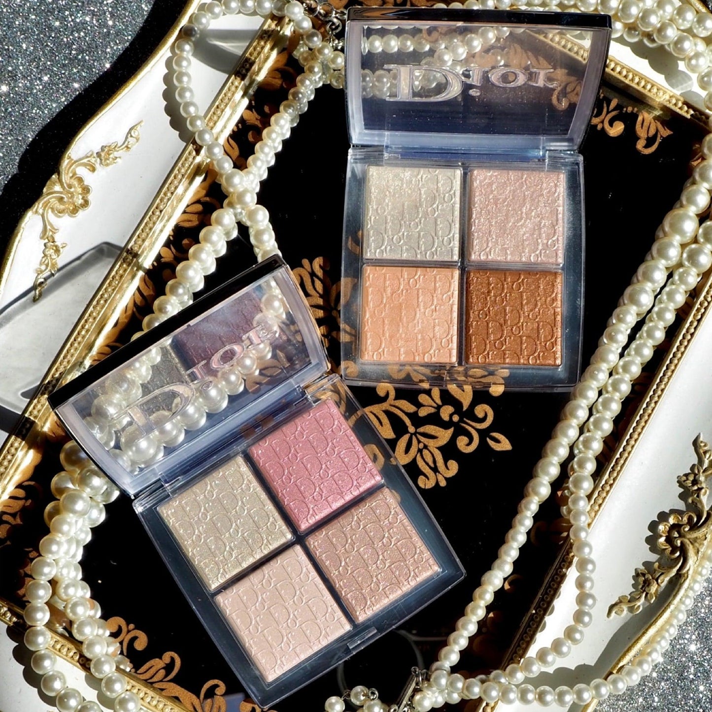 Dior Backstage Glow Face Palette Professional Performance 002 Glitz 10gm - TheSkinFit