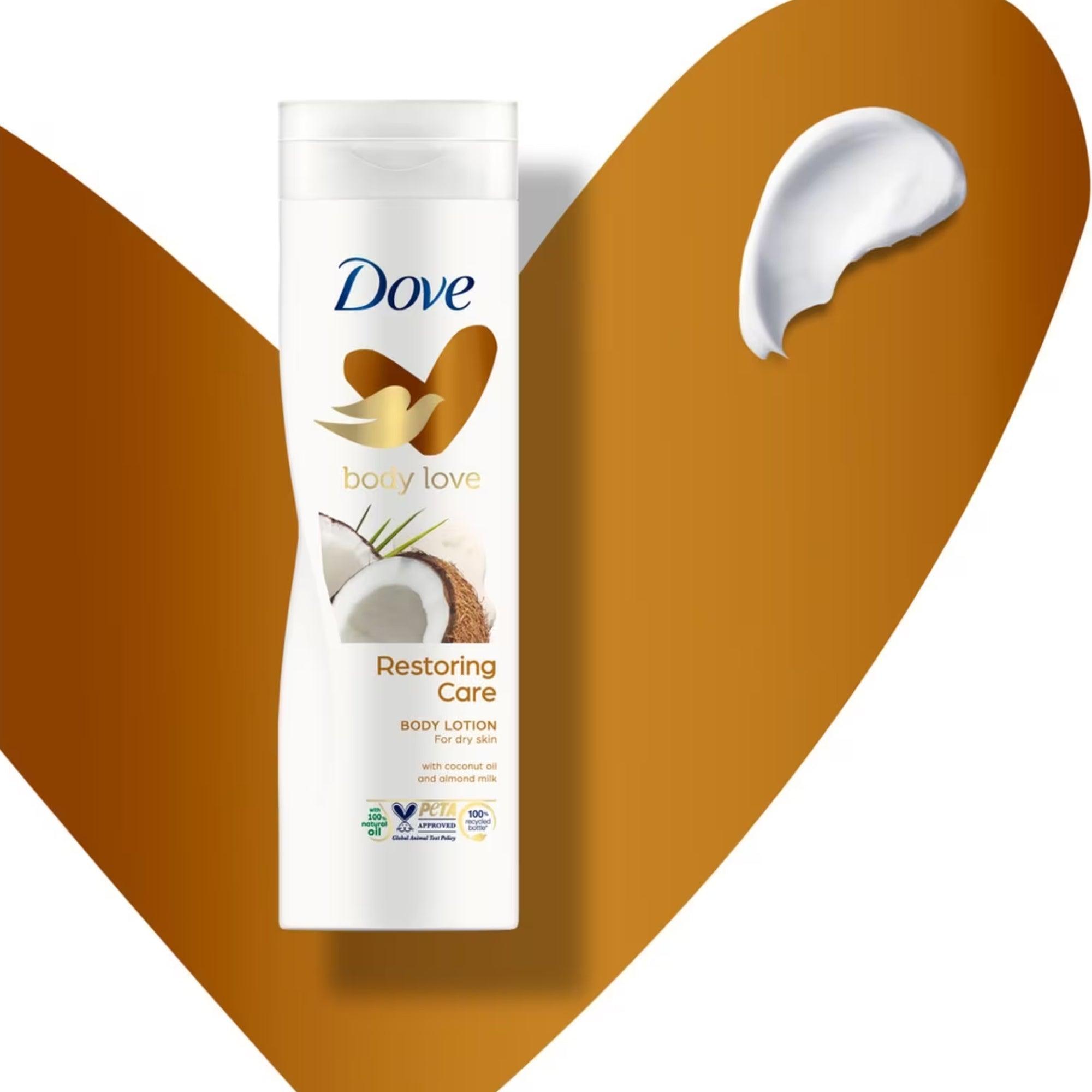 dove body love restoring care body lotion 400ml review