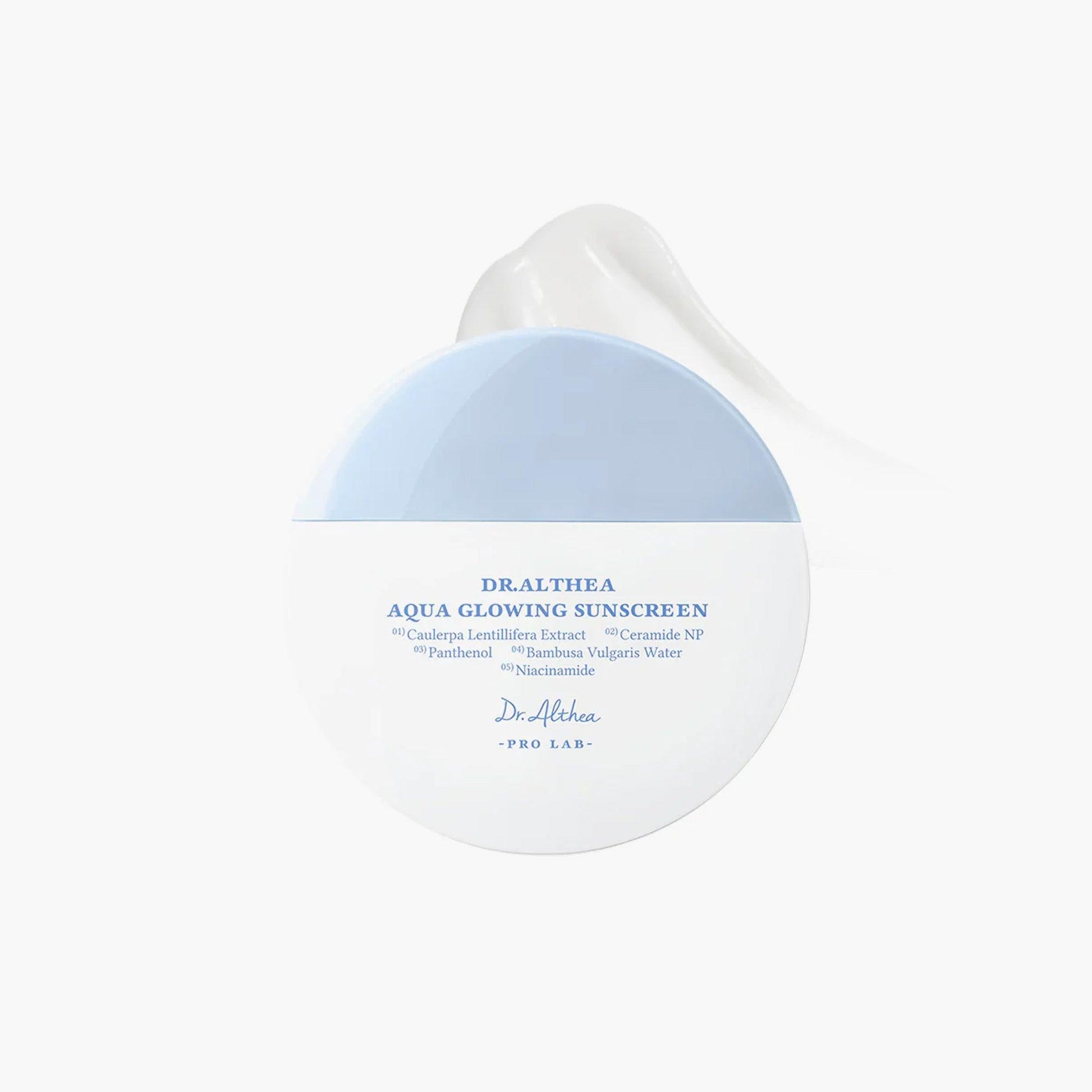 Dr. Althea Aqua Glowing Sunscreen 45ml - TheSkinFit
