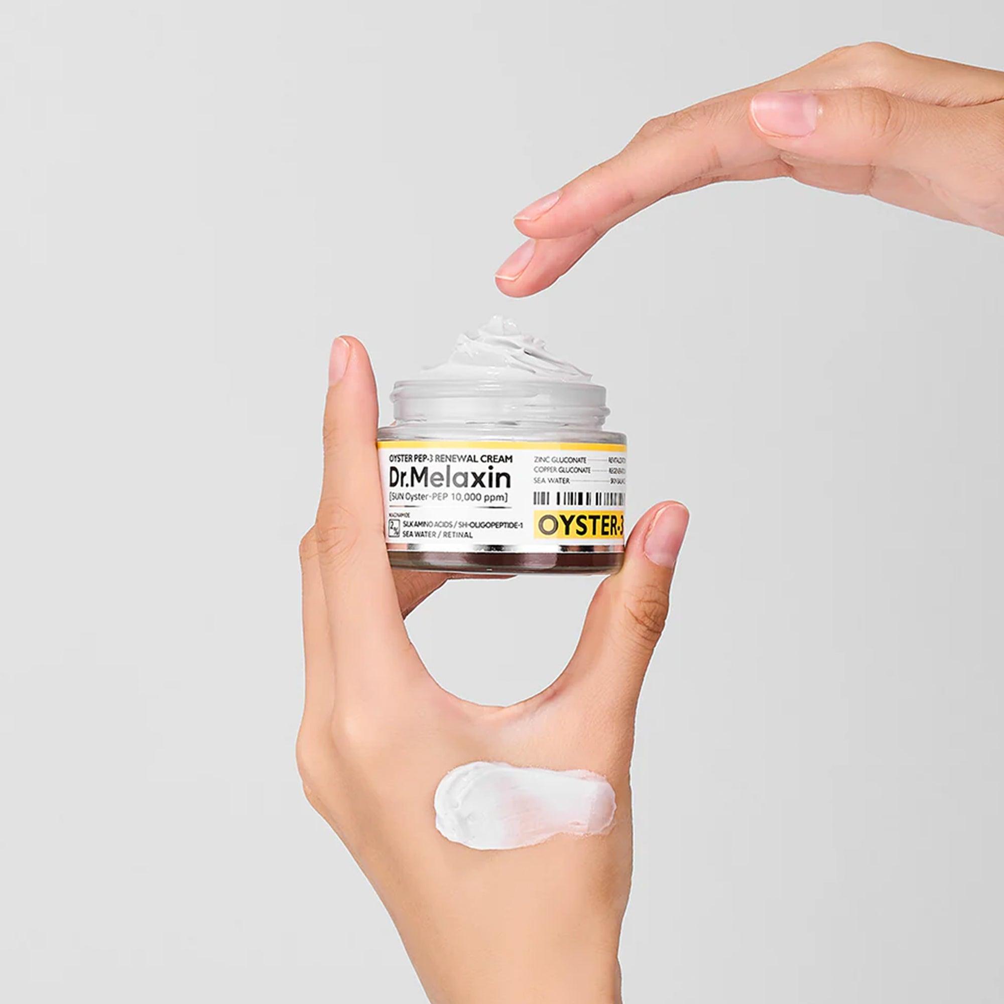 dr melaxin oyster pep 3 renewal cream 50ml review