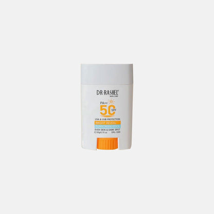 Dr. Rashel Skin Care UVA & UVB Protection Bright Reveal Sunscreen Stick SPF50 PA++ 20gm