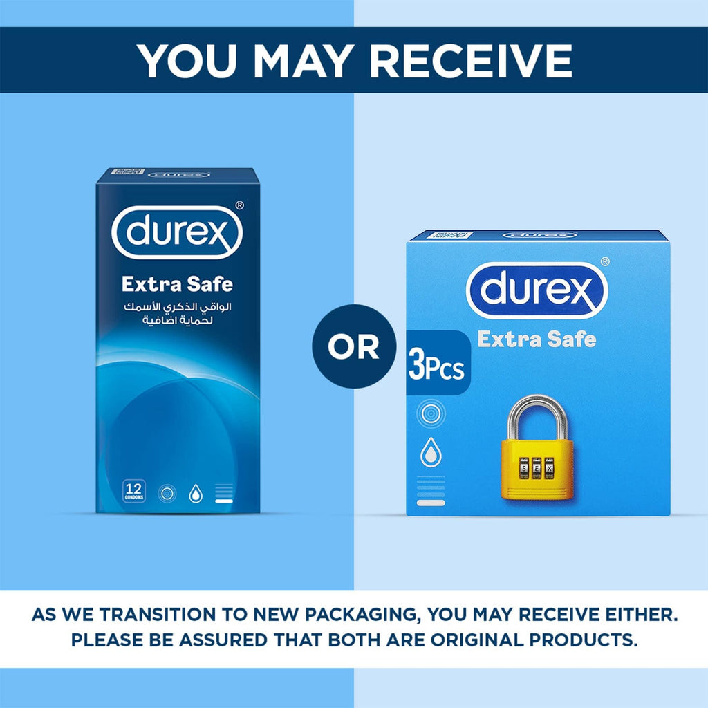 Durex Extra Safe 3 Pieces - TheSkinFit