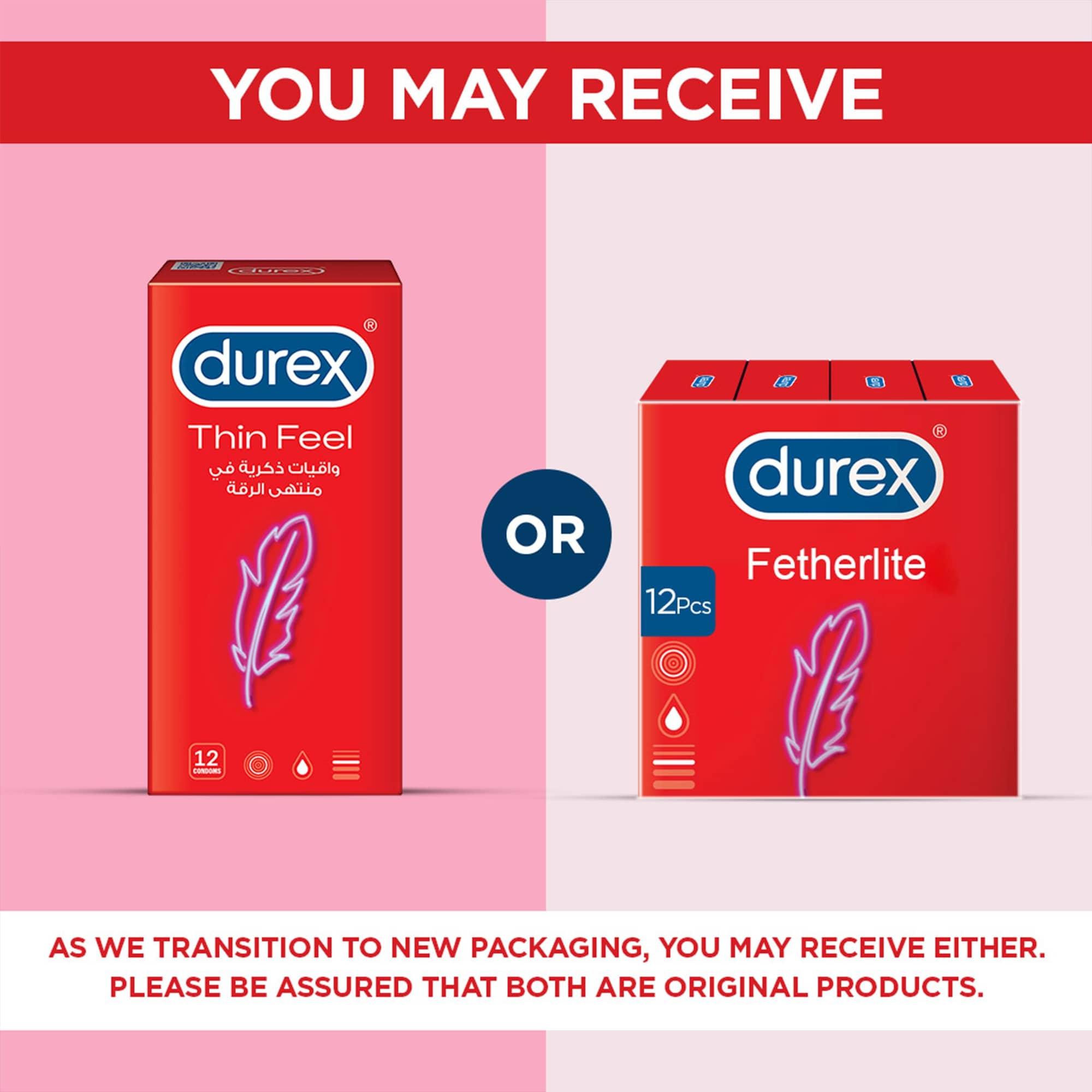 Durex Fetherlite 3 Pieces - TheSkinFit