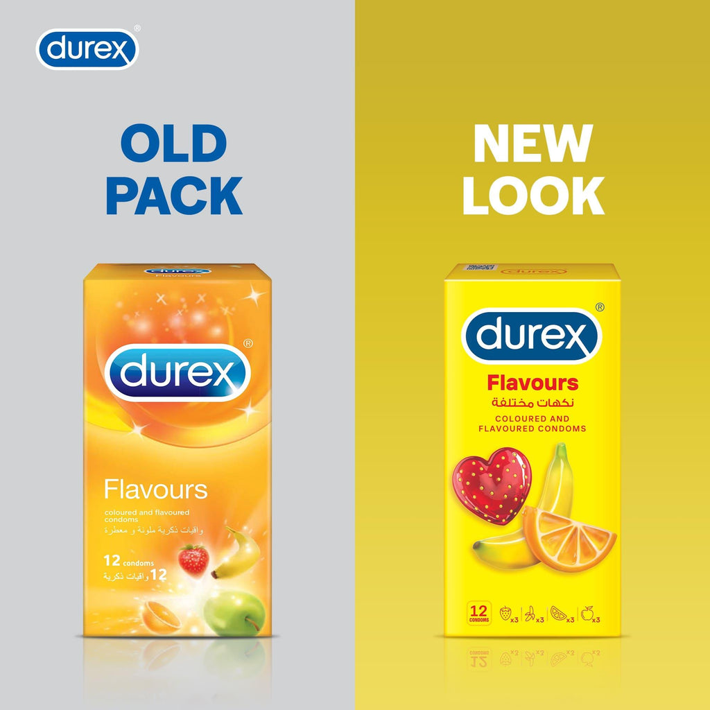 Durex Flavours 12 Pieces - TheSkinFit