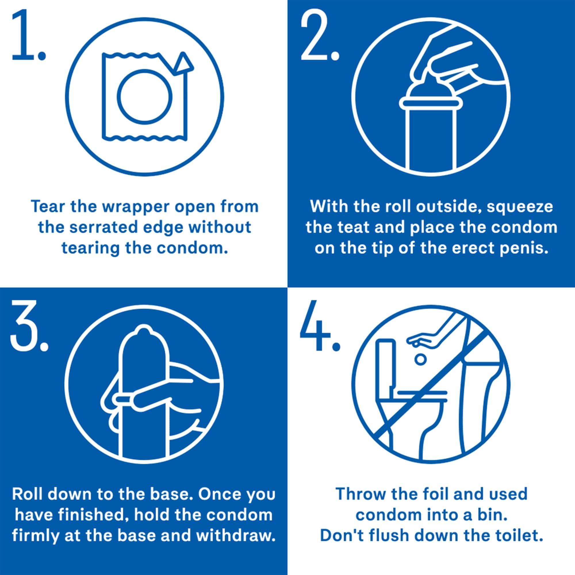 Durex Invisible Extra Thin 3 Pieces - TheSkinFit