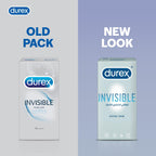 Durex Invisible Extra Thin 3 Pieces - TheSkinFit