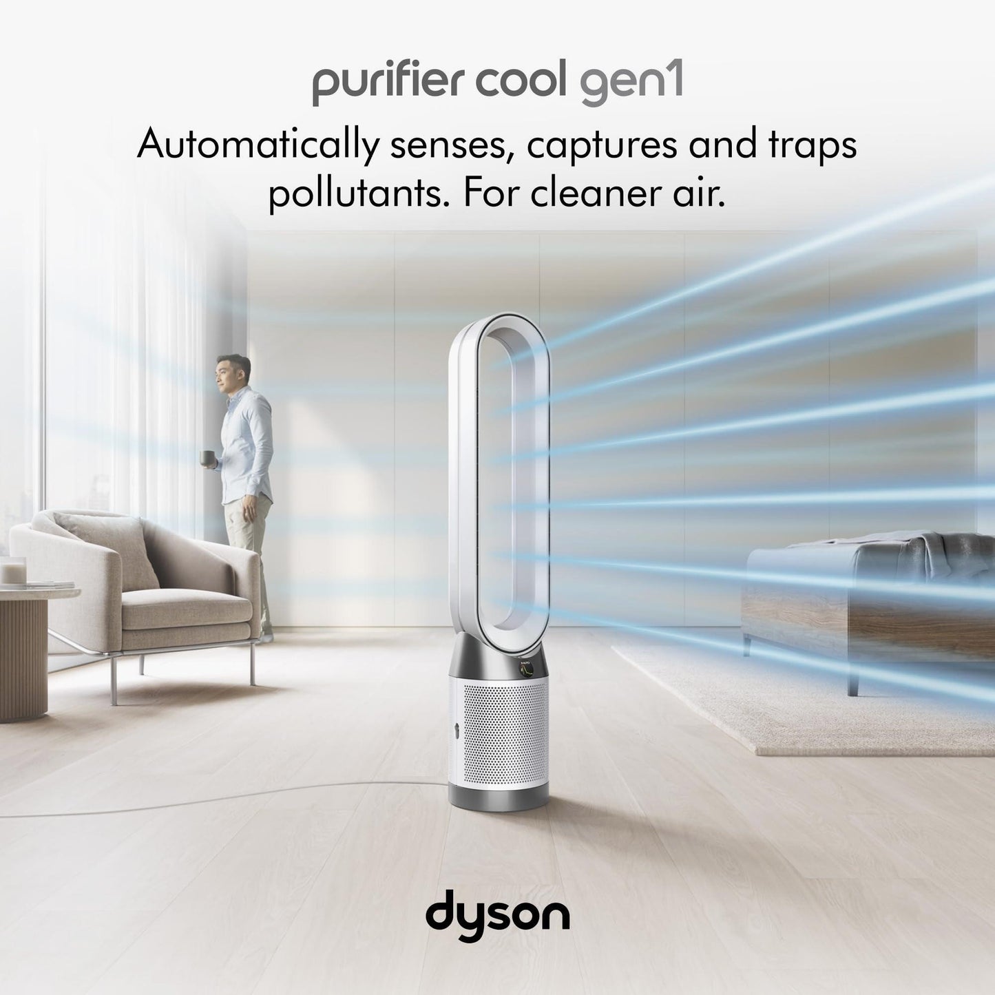 Dyson Purifier Cool Gen1 TP10 Purifying Fan White 1 Piece - TheSkinFit