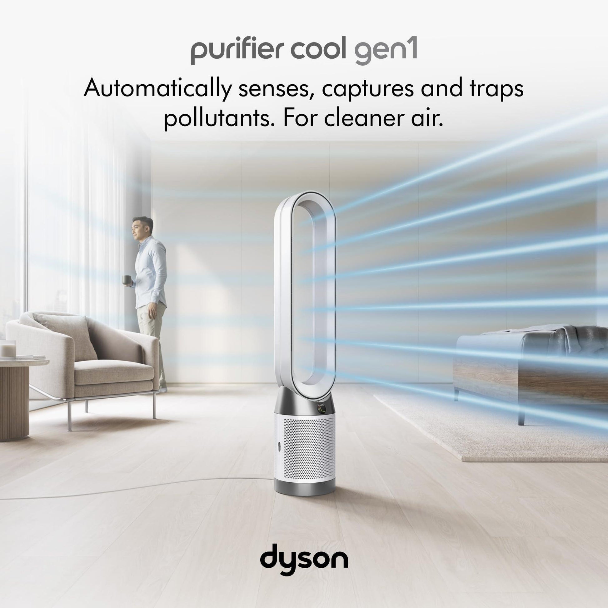 Dyson Purifier Cool Gen1 TP10 Purifying Fan White 1 Piece - TheSkinFit