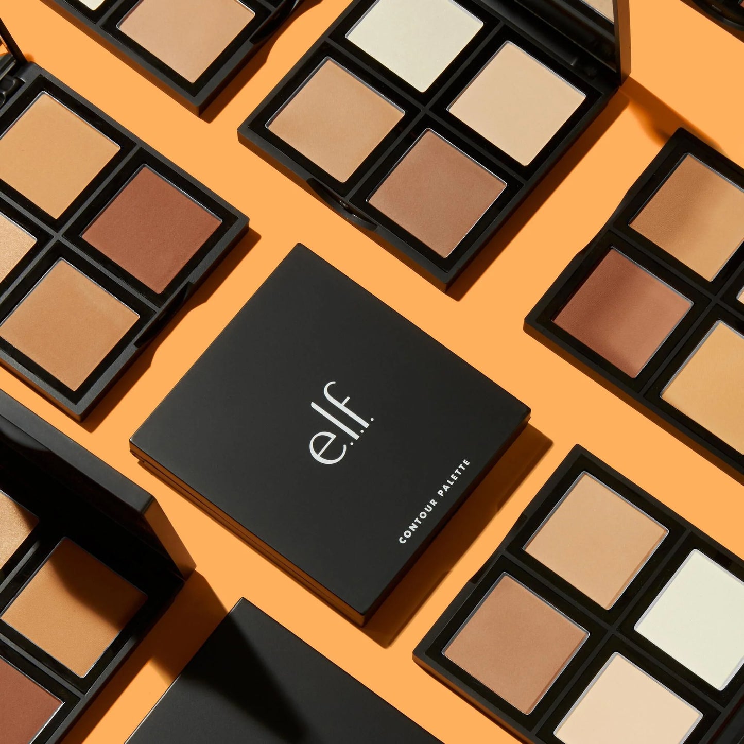 E.L.F Powder Contour Palette Light Medium 13.6gm