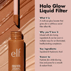 Elf Halo Glow Liquid Filter Glow Booster 0.5 Fair Cool 31.5ml - TheSkinFit