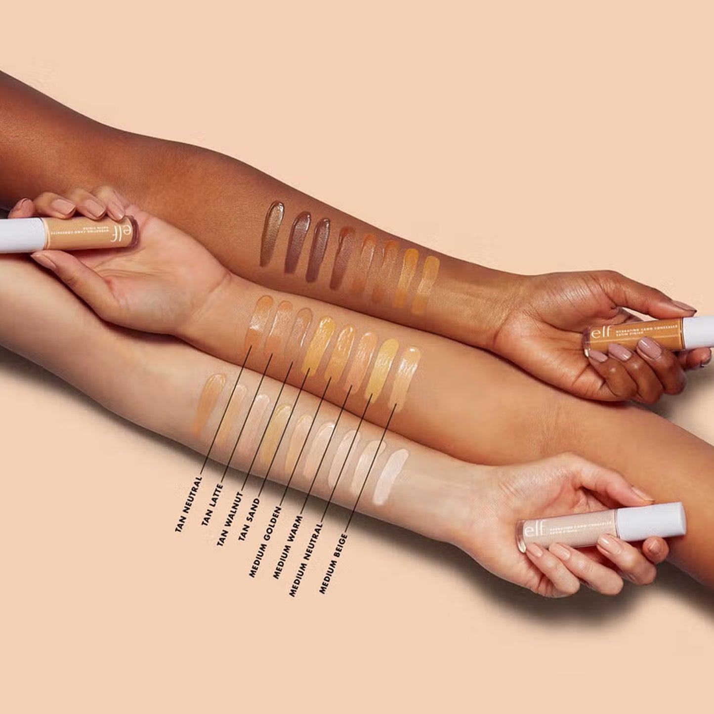 Elf Hydrating Camo Concealer Medium Neutral 6ml