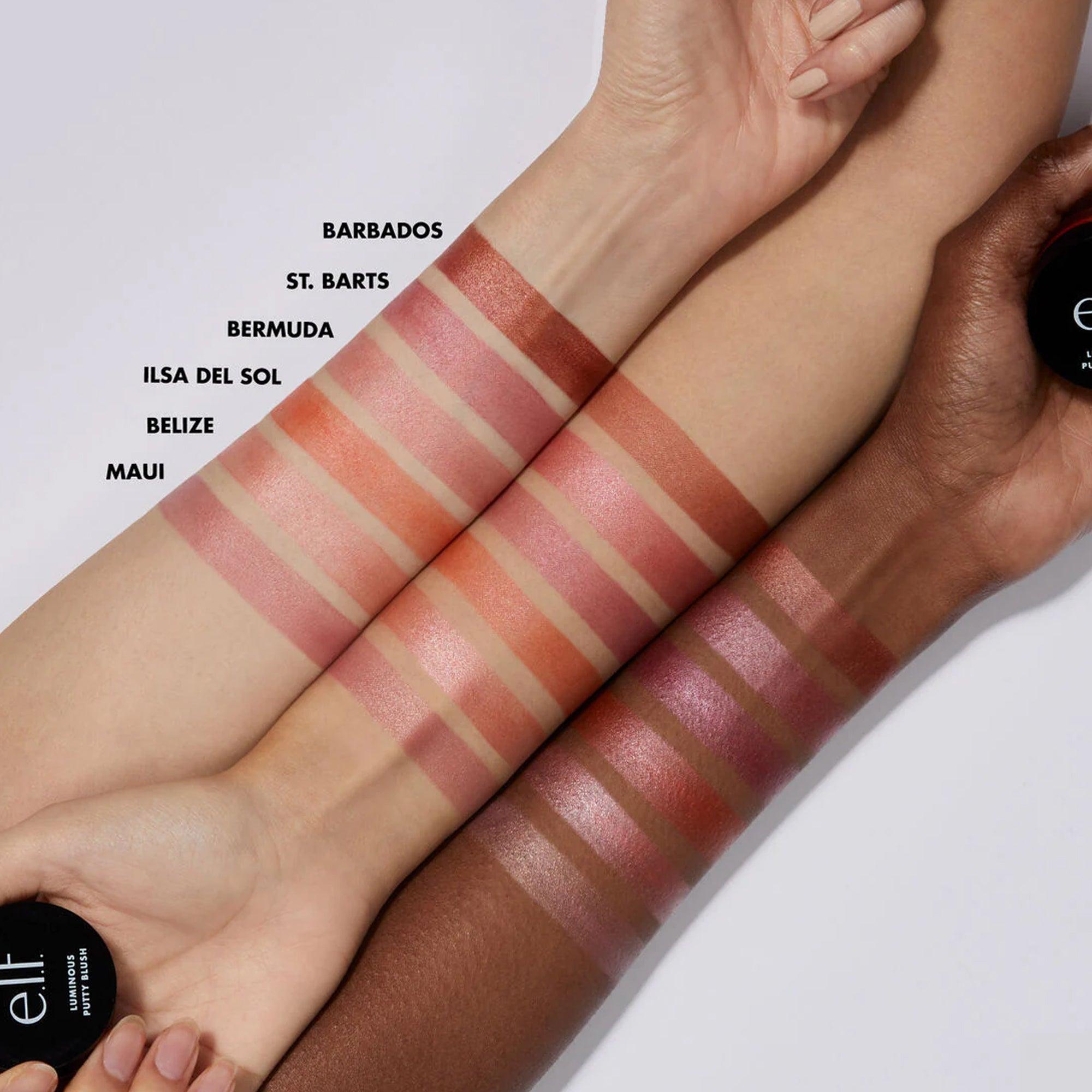 elf bermuda putty blush