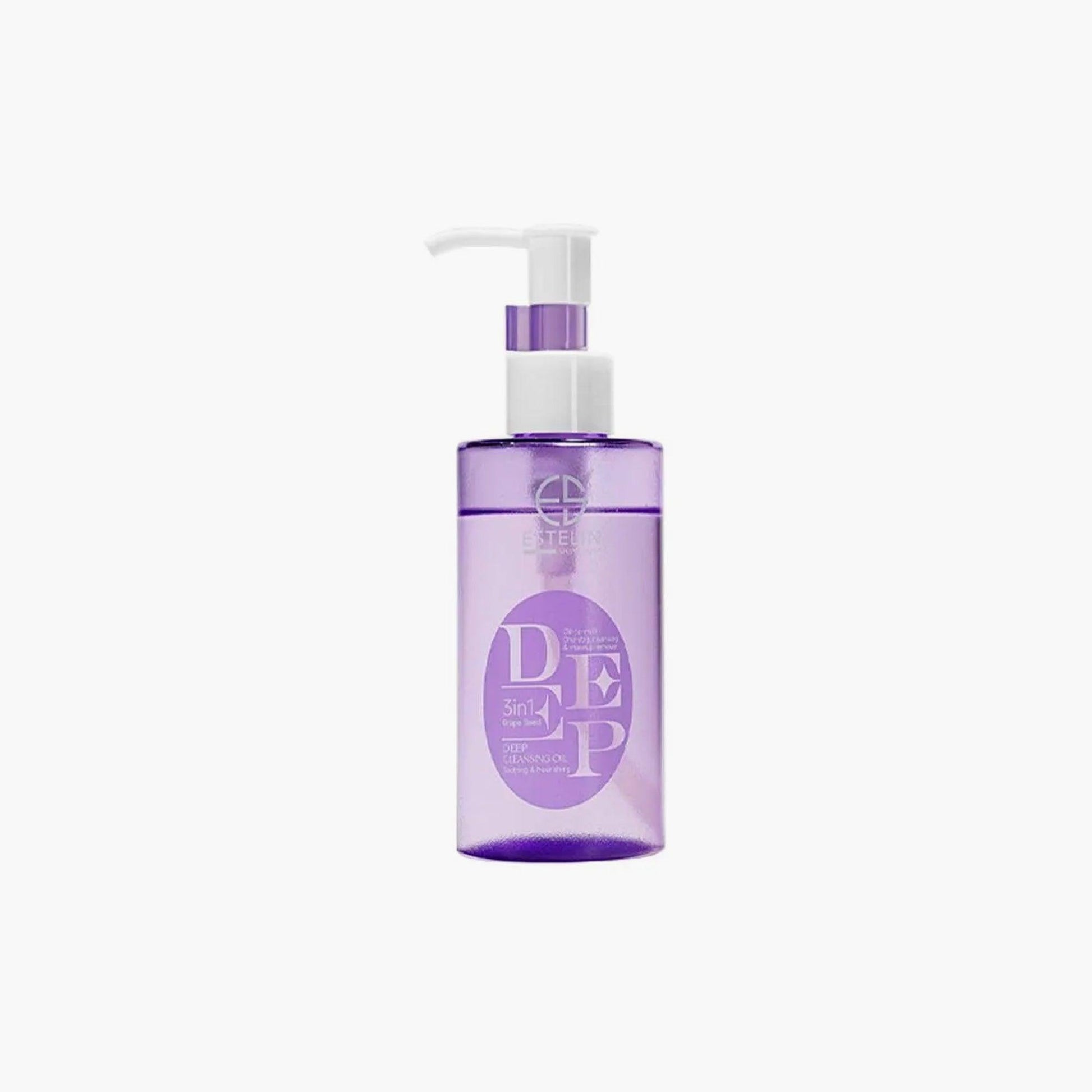 Estelin Deep 3 In 1 Grape Seed Cleansing Oil 130ml - TheSkinFit