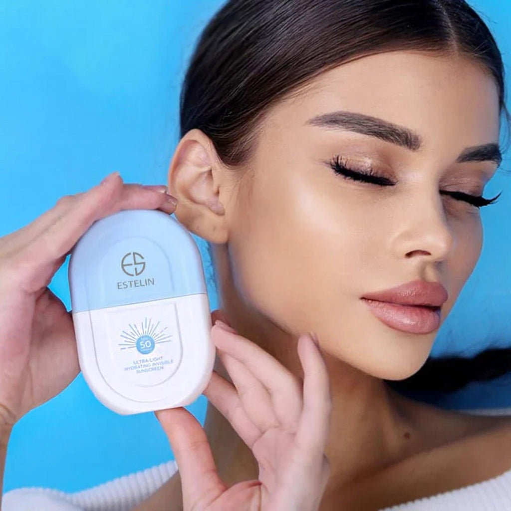 Estelin Ultra-Light Hydrating Invisible Sunscreen SPF 50 PA+++ 50gm - TheSkinFit