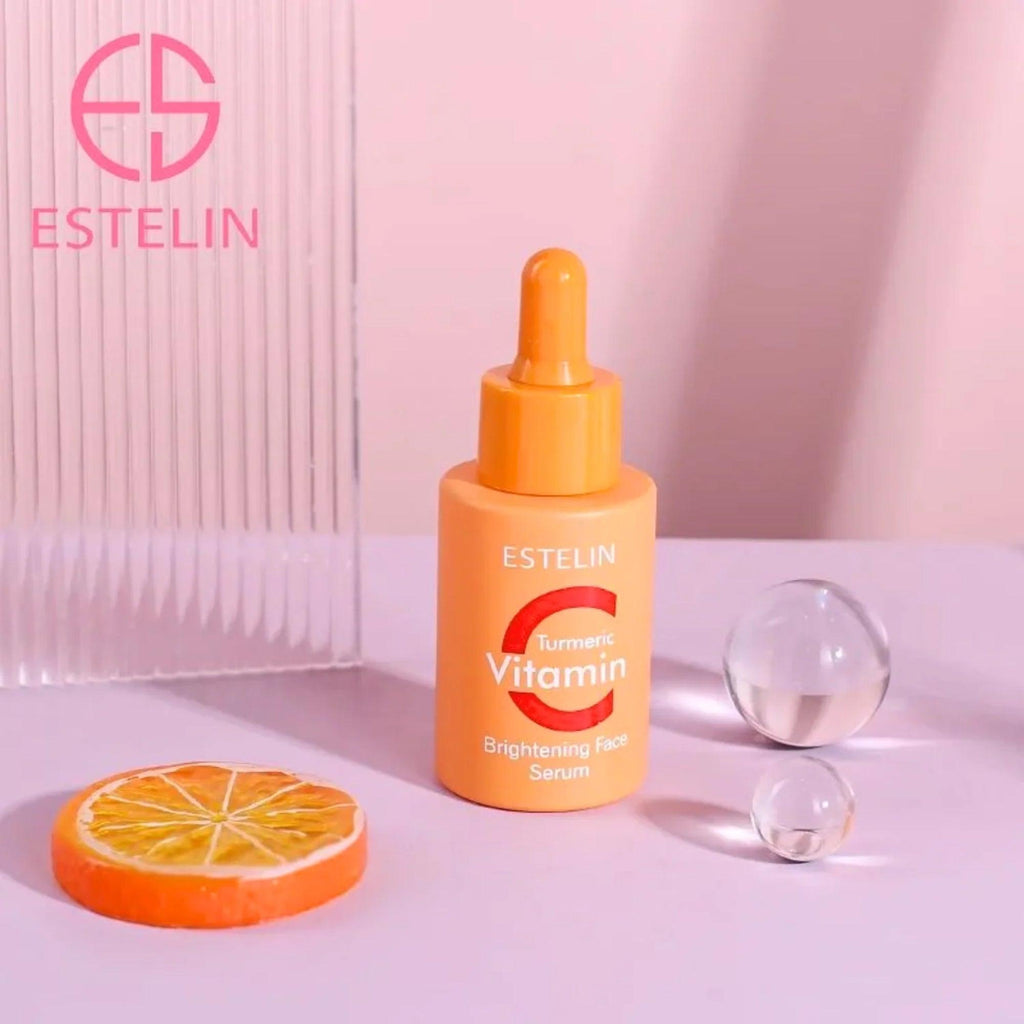 Estelin Vitamin C &Turmeric Brightening Face Serum 30ml - TheSkinFit