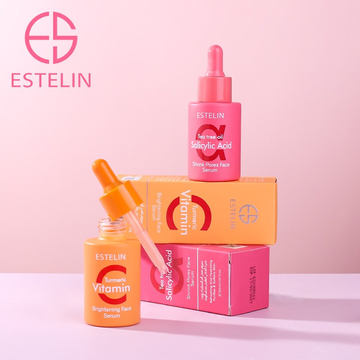 Estelin Vitamin C &Turmeric Brightening Face Serum 30ml