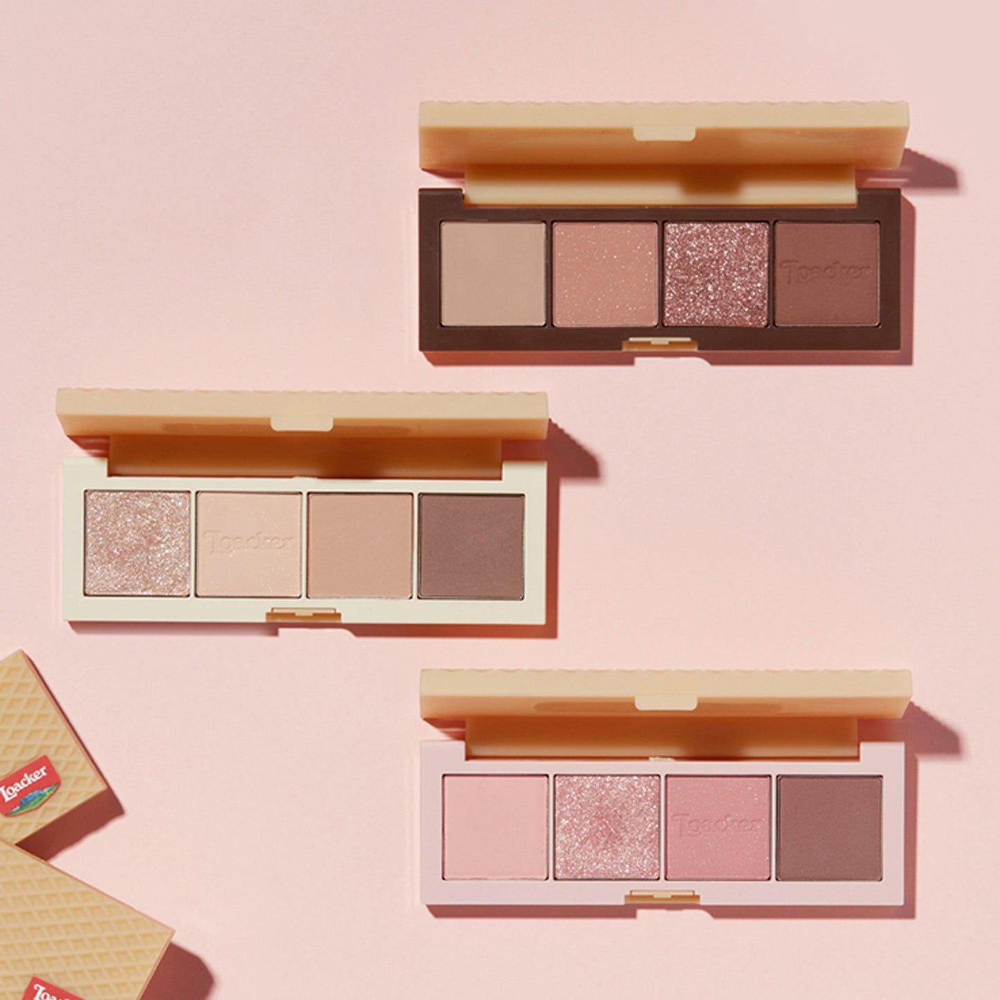 Etude House X Loacker Classic Vanilla Play Color Eyes Mini Palette 01 Vanilla Without Box 1 Piece - TheSkinFit